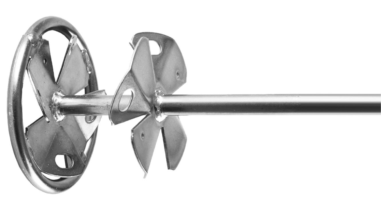 Doppel-Scheibenrührstab Ø 140/600 mit Ring