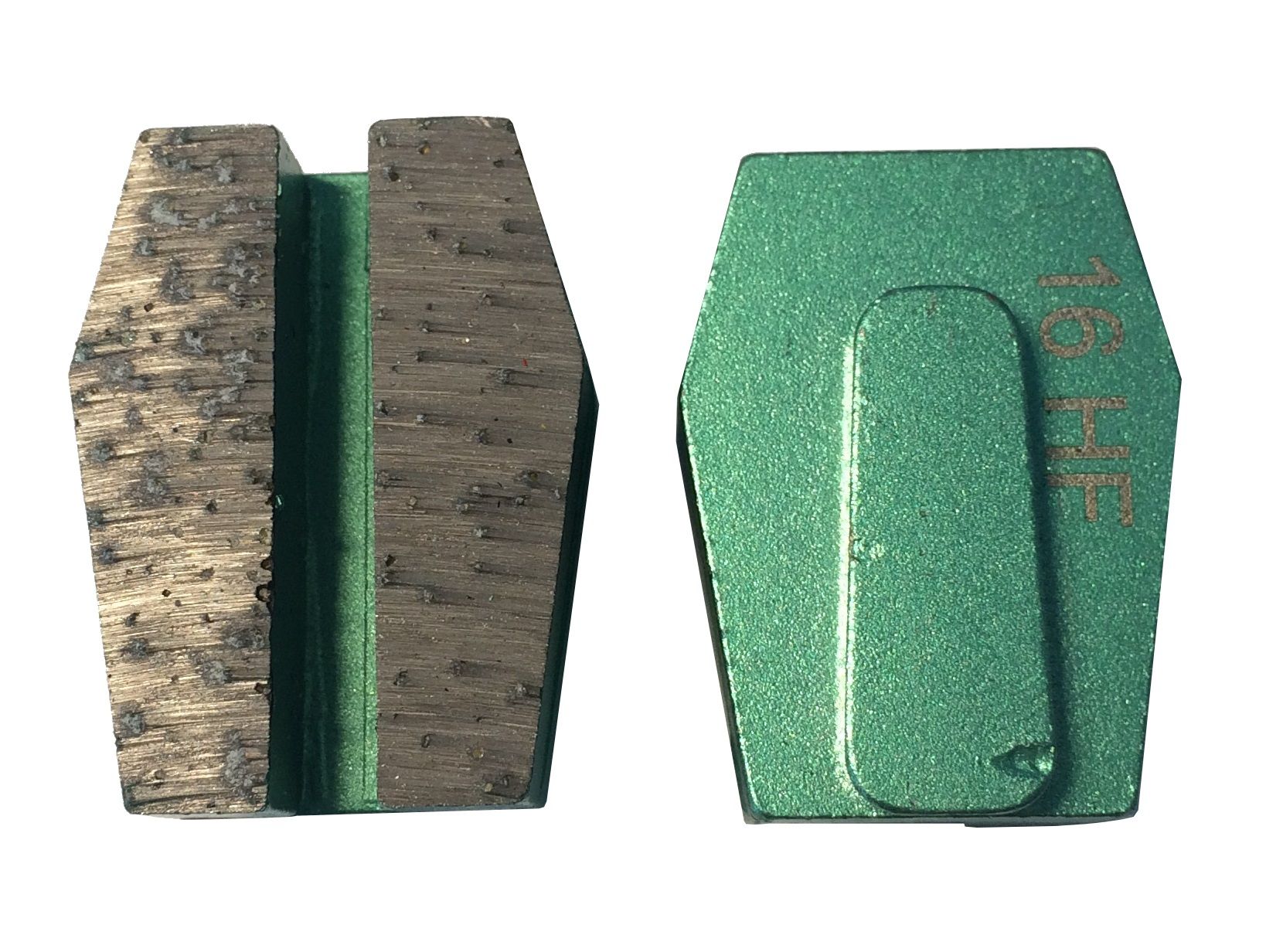 Diamantsegment Pentagon K20 grün HF (= Hard Floor)