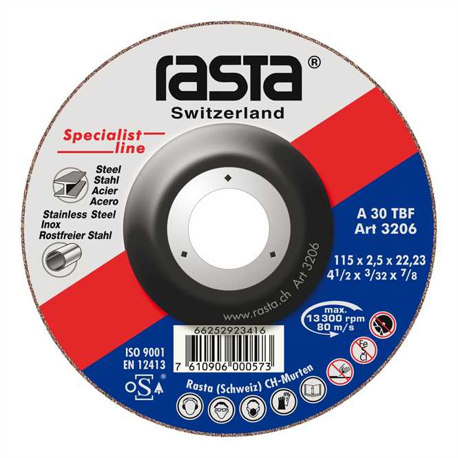 TRENNSCHEIBE METALL GERADE 