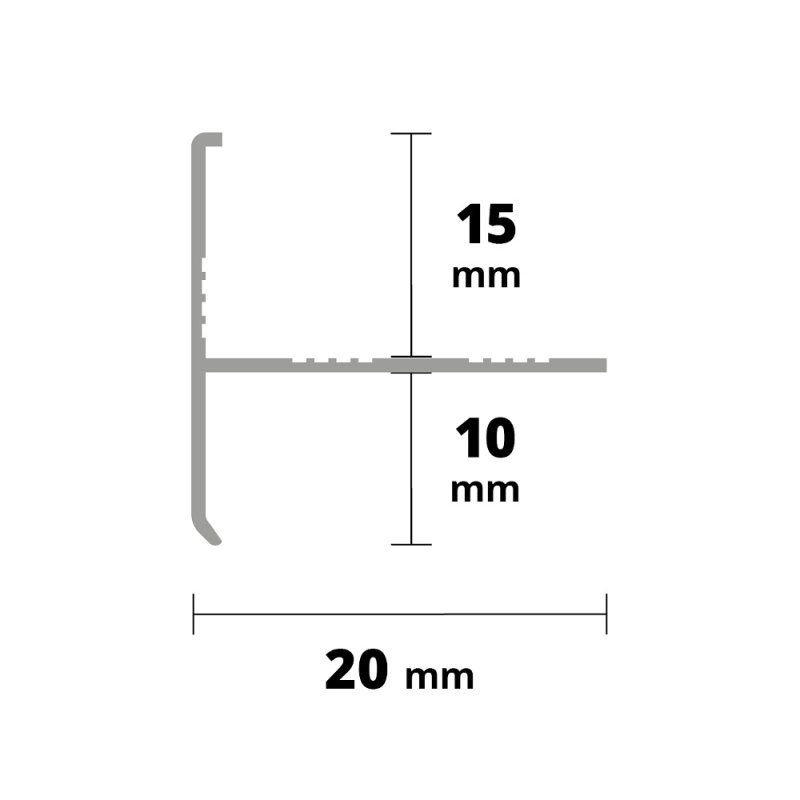 T Wendeprofil ALU 2700mm