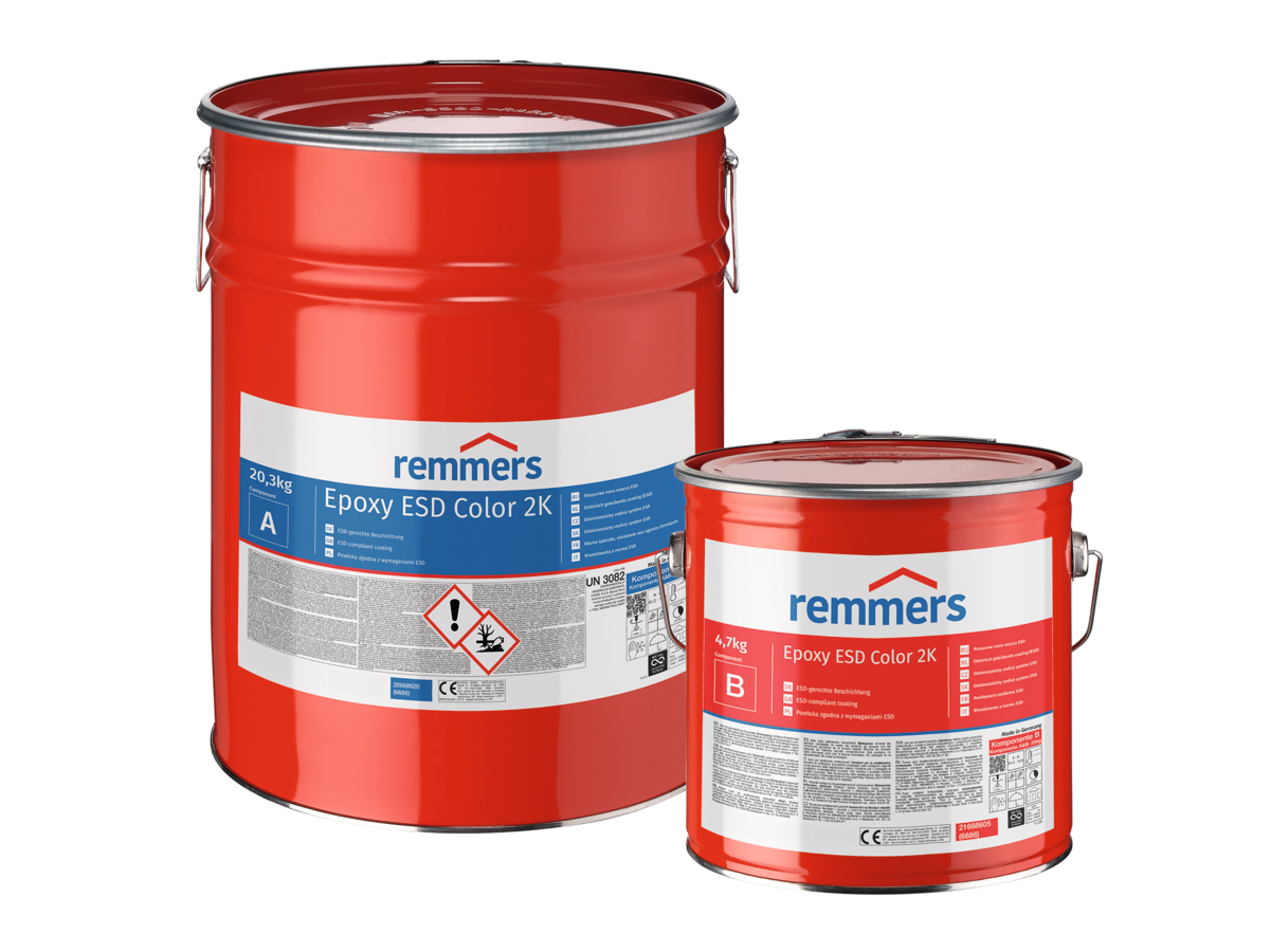 Epoxy ESD Color 2K ESD-gerechte Beschichtung Sonderfarbtöne ab 100 kg