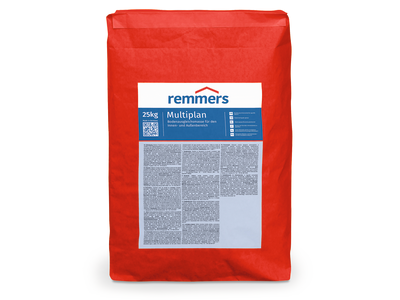 Multiplan grau   Bodenausgleichsmasse für den Innen- und Außenbereich