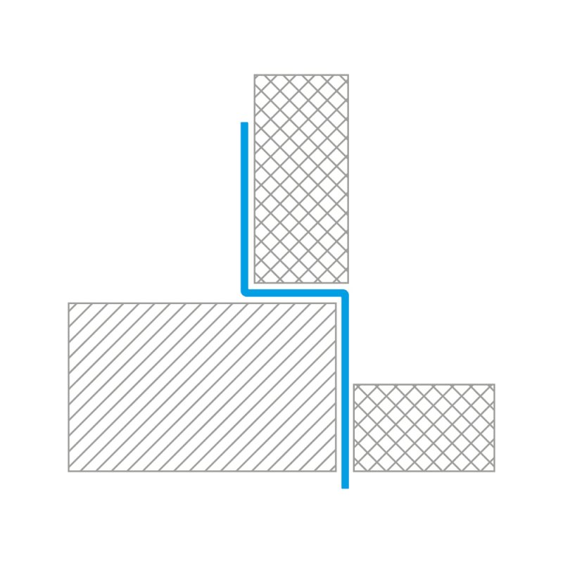 Gefällekeil 2% BODEN/BODEN 11x1500mm LINKS