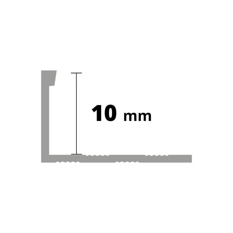 Winkelabschluss  L-Profil Aluminium natur 1,8mm