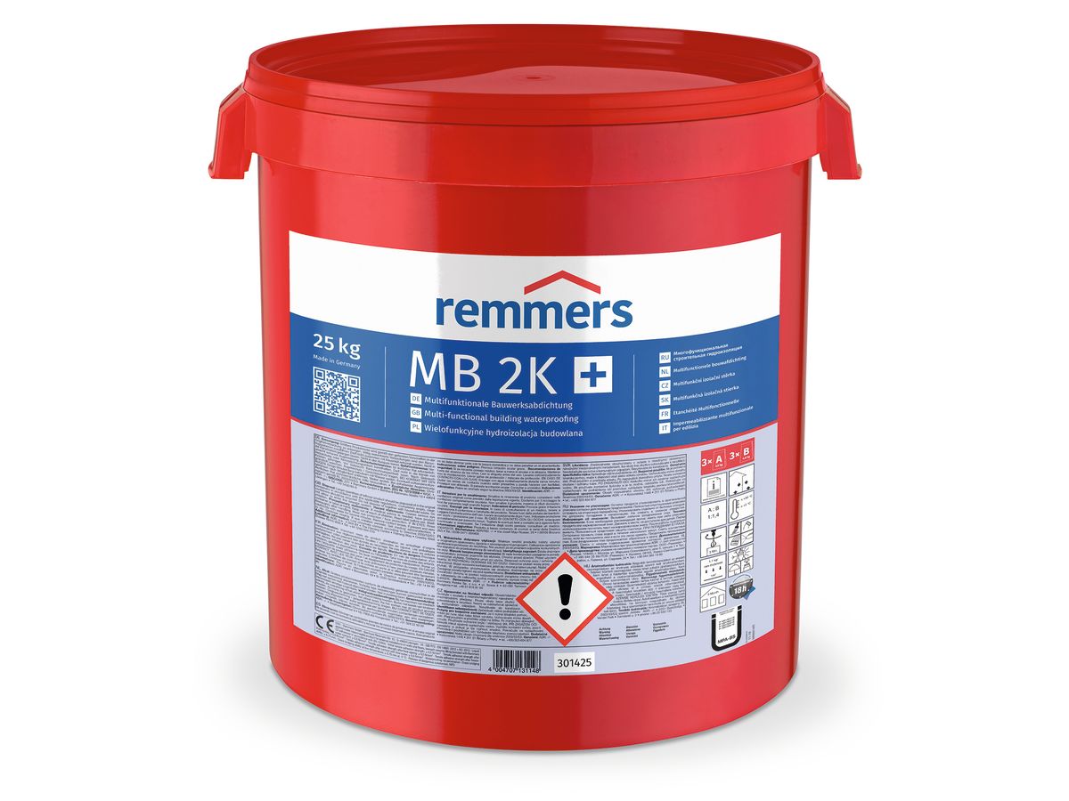 Remmers Multi Bau-Dicht MB 2K + Dichtungsschlämm