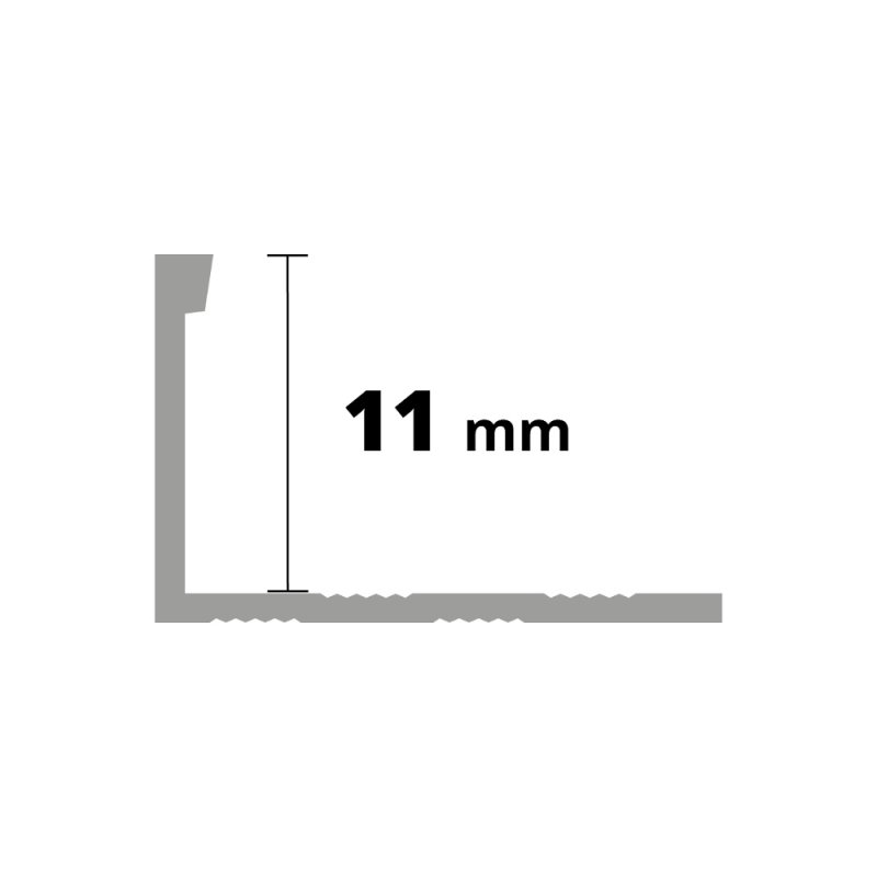 Winkelabschluss  L-Profil Aluminium natur 1,8mm