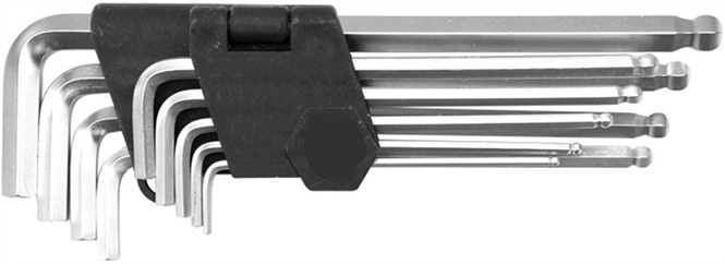 INBUSSCHLÜSSELSATZ 9 TEILIG