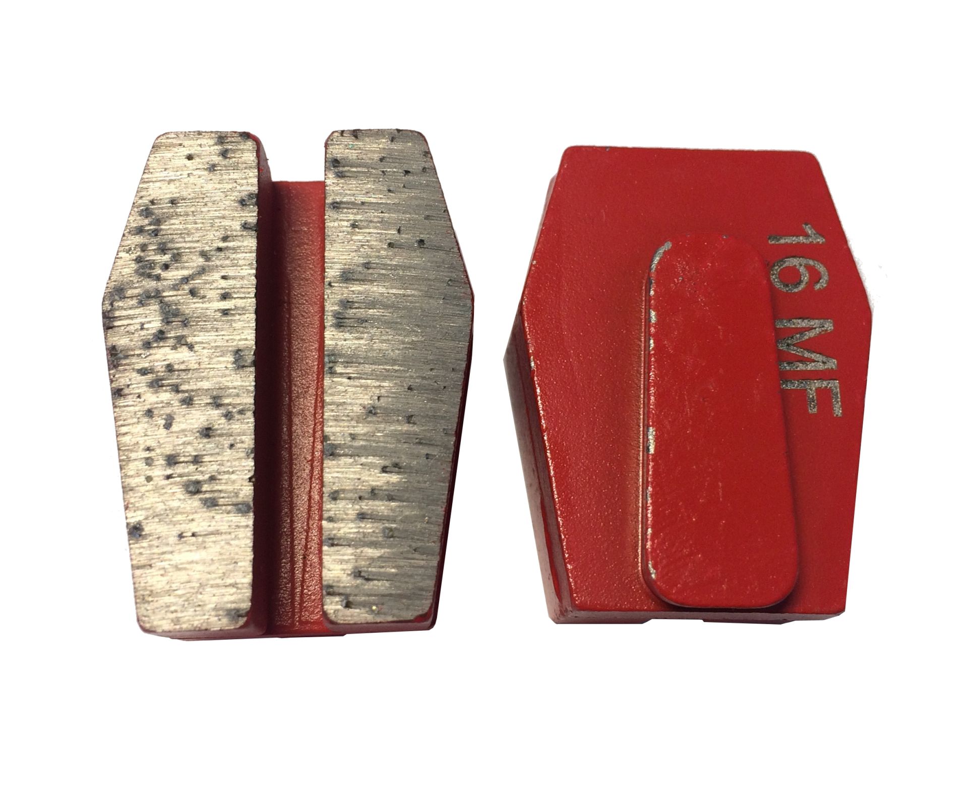 Diamantsegment Pentagon K20 rot MF (= Medium Floor)