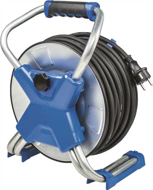 METALL KABELTROMMEL 230V/16A 2,5 MM