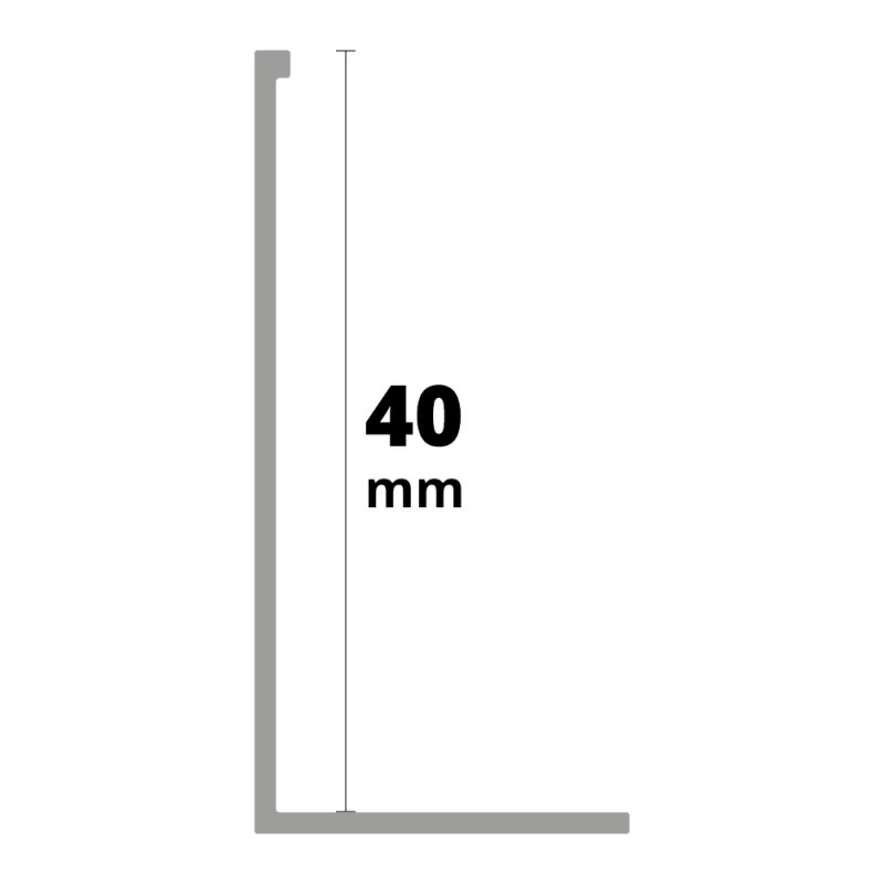 L-Profil ALU natur 2,5mm PREMIUM