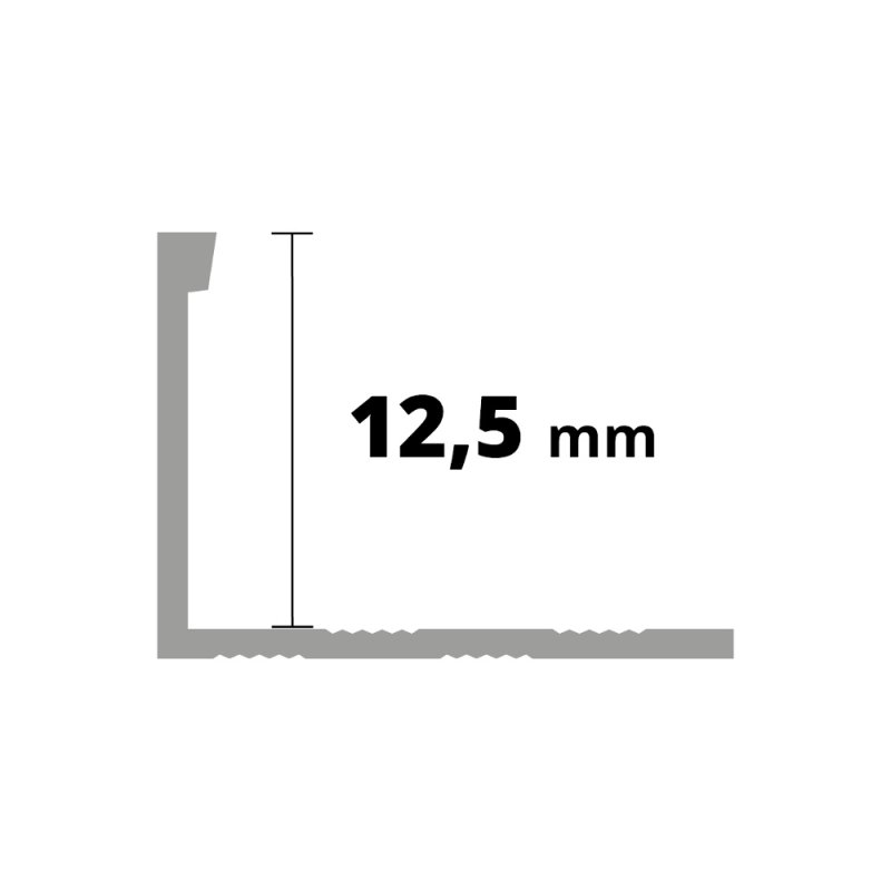 ALU natur 1,8 mm ECO FLEX BIEGBAR 12,5x2500mm