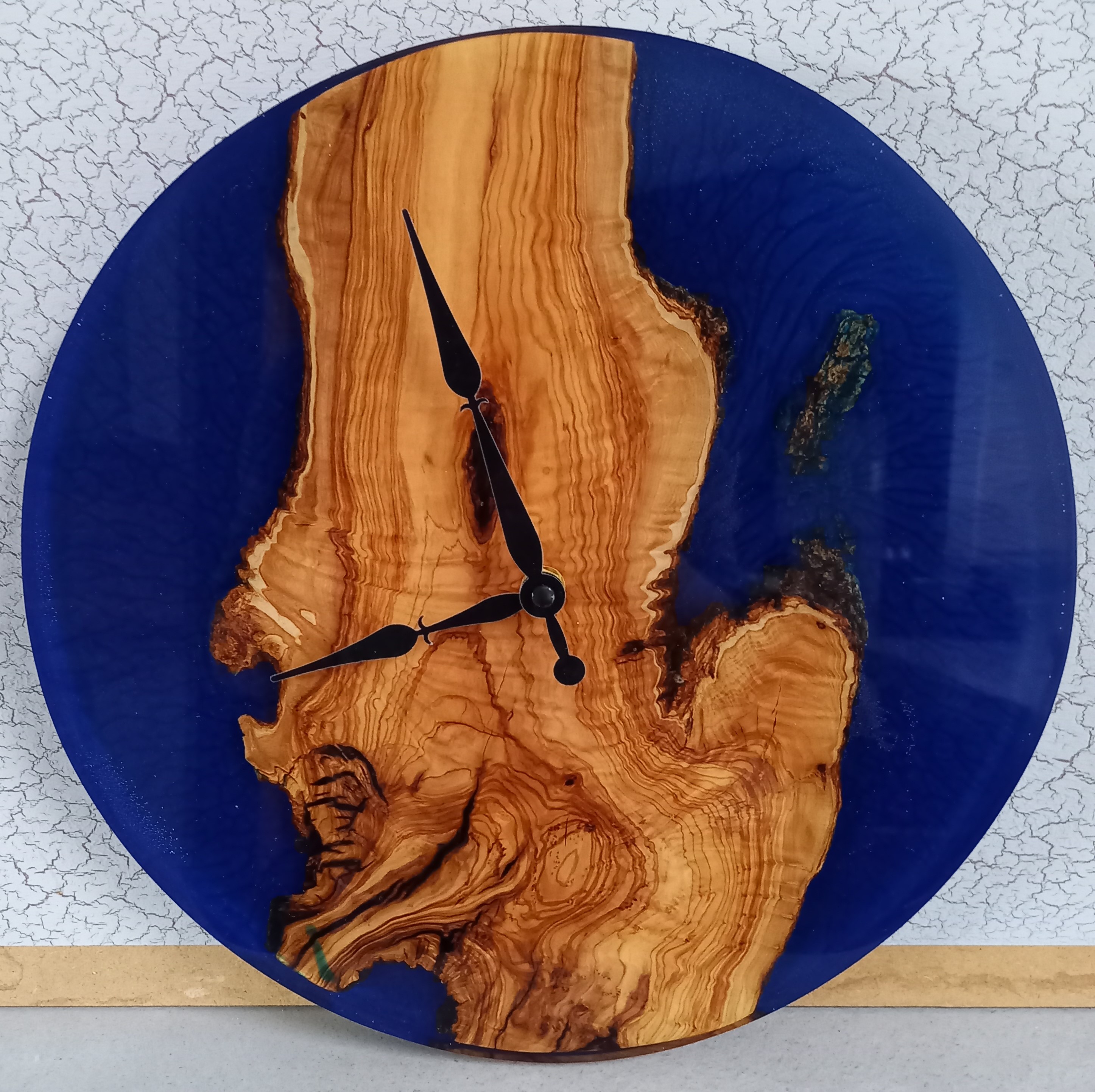 Wanduhr Harz-Holz ca. Ø 325 mm
