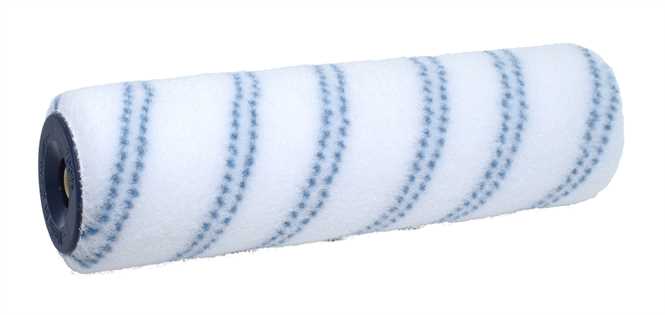 25 CM NYLON 8 MM VERSIEGELUNGSWALZE PREMIUM BLAU/BLAU 40 CM | Ø 48 MM STANDARD